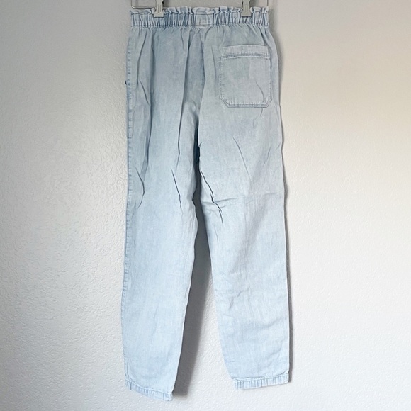 AERIE Acid Wash High Waisted Paperbag Jeans - Picture 4 of 7